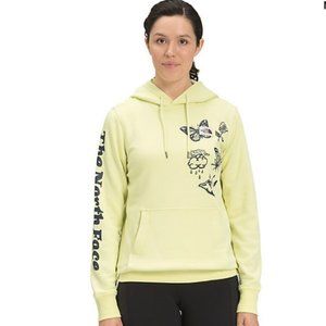 The North Face W Himalayan Bottle Source Pullover Hoodie- Size M- Yellow